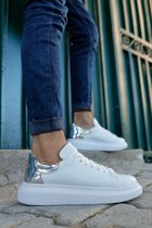 Chekich CH259 BT HERENSCHOENEN WIT / ZILVER