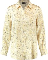 TAIFUN Dames Overhemdblouse met print all-over EcoVero