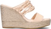 Fred de la Bretoniere 153010262 Sandalen - Met Sleehak - Dames - Beige - Maat 38