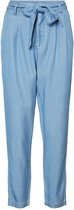 VERO MODA   Mia HR Loose Tie Pant Light Blue Denim L30 BLAUW L