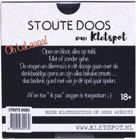 Stoute Doos - Kletspot - 18+ | bol.com