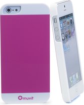 Apple iPhone 5/5s/SE Hoesje - Muvit - Colorful Serie - Hardcase Backcover - Roze - Hoesje Geschikt Voor Apple iPhone 5/5s/SE