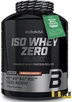 Protein Poeder - Iso Whey Zero Black - 2270g - BiotechUSA - Chocolade - 90g Protein