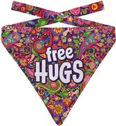 - BANDANA HOND FREE HUGS RZ 16-20CM