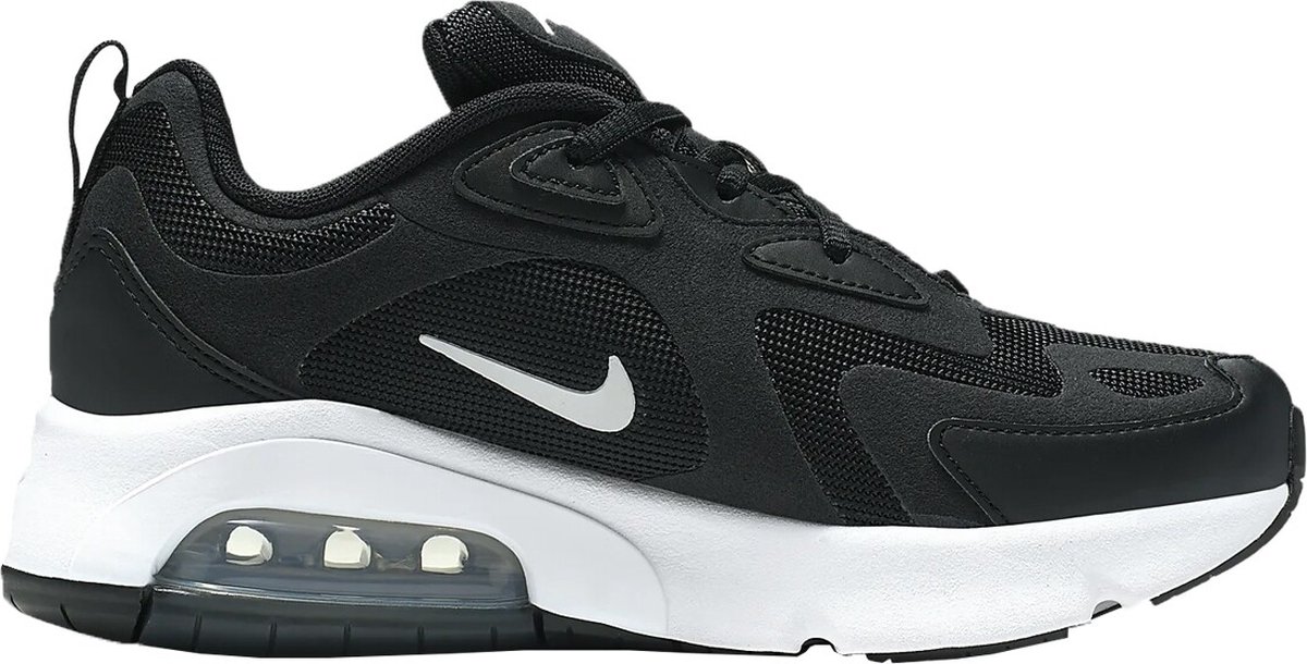 Nike - Air Max 200 (GS) - Zwarte Sneakers - 37,5 - Zwart | bol