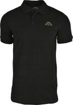 Kappa Peleot Polo 303173-005, Mannen, Zwart, Poloshirt, maat: S