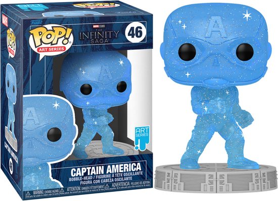 Marvel - Bobble Head POP N° 46 - Série Artist Captain America | bol.com