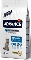 ADVANCE CAT STERILIZED TURKEY 10KG