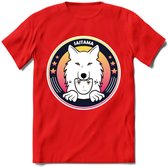 Saitama T-Shirt | Wolfpack Crypto ethereum Heren / Dames | bitcoin munt cadeau - Rood - M