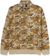 Huf Contra 1/4 Zip Fleece Pullover/trui - Tan Camo