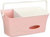 Navaris commode organizer hanger bak - Container voor aan de luiertafel - Opslag voor luiers en andere babyartikelen - Roze