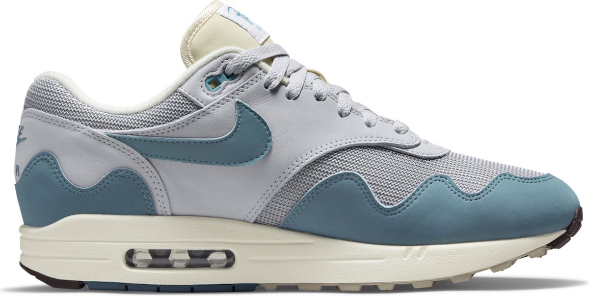 Nike Air Max 1 Patta Waves Noise Aqua DH1348-004 Metallic Silver;Noise-Aqua Schoenen
