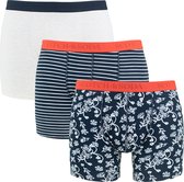Scotch & Soda 3P bloem & streep multi - M
