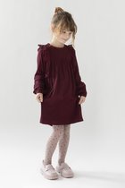 Sissy-Boy - Donkerrode ruffle jurk