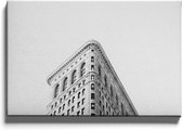 Walljar - Apartment Building - Muurdecoratie - Canvas schilderij