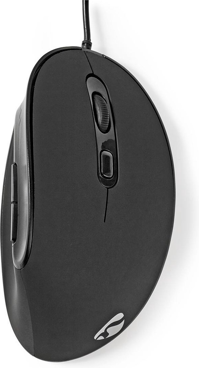 NEDIS ERGOMSWD100BK Muis Zwart