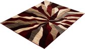 Vloerkleed Banu Bordeaux Rood - 310 x 240 cm