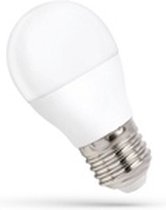 Spectrum - LED lamp E27 - G45 - 8W vervangt 50W - 4000K helder wit licht