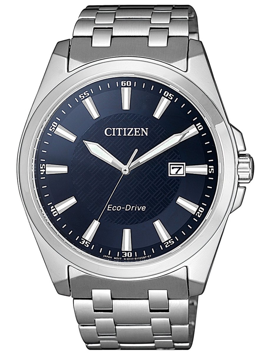 Citizen Corso Horloge - Citizen heren horloge - Blauww - diameter 41 mm - roestvrij staal