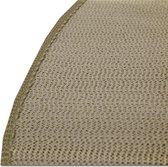 JEMIDI Nappe de jardin nappe résistante aux intempéries table de jardin nappes antidérapantes - Beige - Forme Ecky - Taille 140x110