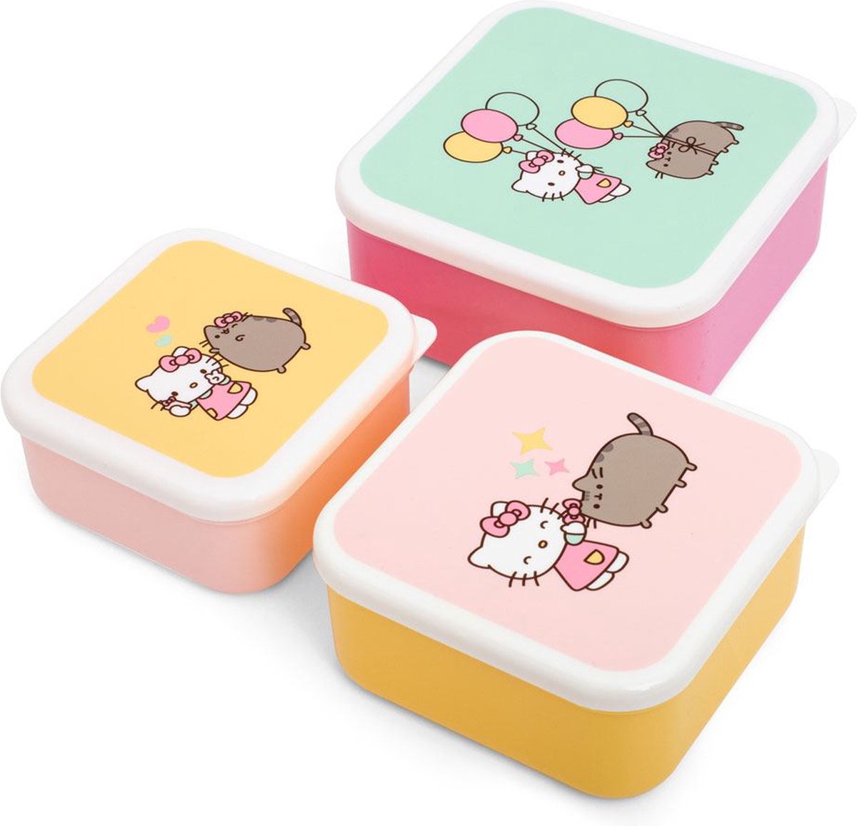 Pusheen Snack Box Set Hello Kitty