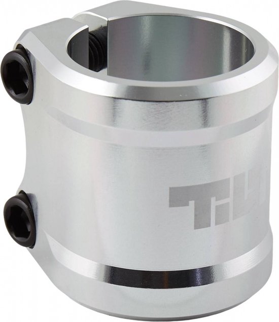 Tilt ARC Double Silver Pro Scooter Clamp