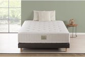 DEKO DREAM Set matras + boxspring 140 x 190 - Veren - 27 cm - 7 zones - Boerderij - NATURA WOOL