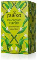 3x Pukka Thee Lemongrass Ginger 20 stuks