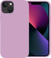 Coque Ceezs iPhone 13 Mini en silicone - violet