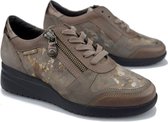 Mephisto Iasmina - dames sneaker - Dark taupe - maat 38 (EU) 5 (UK)