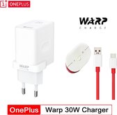 Originele OnePlus Warp Charger 30W / 5V-6A + Dash Kabel USB to Type C