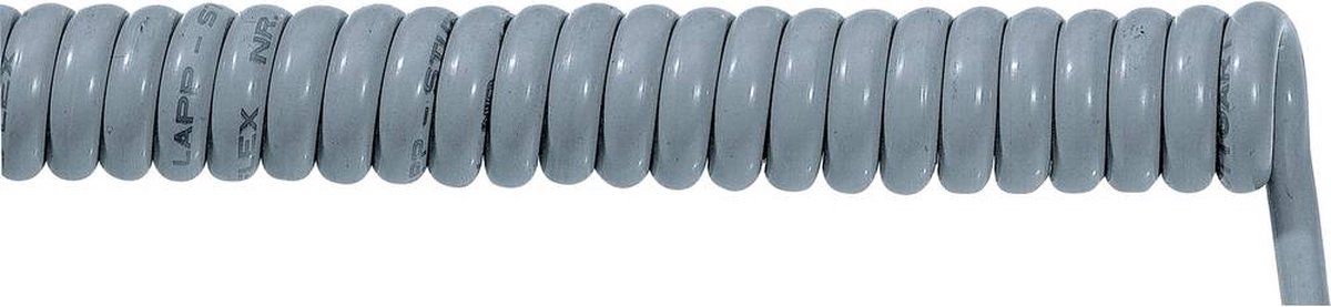 LAPP 73220352 Spiraalkabel UNITRONIC® SPIRAL LiF2Y11Y 300 mm / 1200 mm 4 x 0.25 mm² Grijs 1 stuk(s)