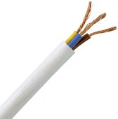 Kopp 151710849 Geïsoleerde kabel H05VV5-F 3 G 1 mm² Wit 10 m