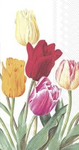 IHR - Tulips - Papieren gastendoekjes