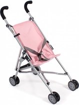 Bayer Chic Doll Buggy Roma (gris clair / rose)