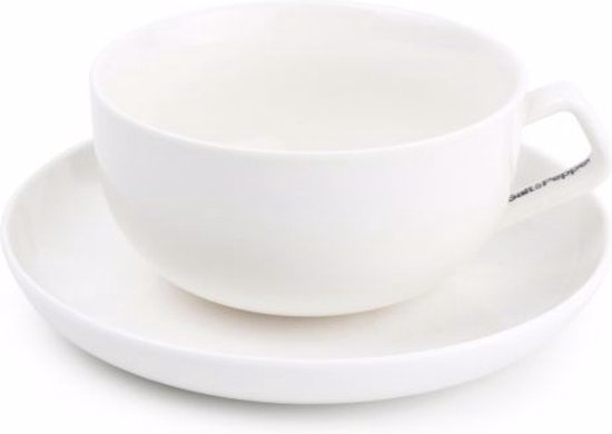 Tasse 22cl et soucoupe Studio White (Set de 4)