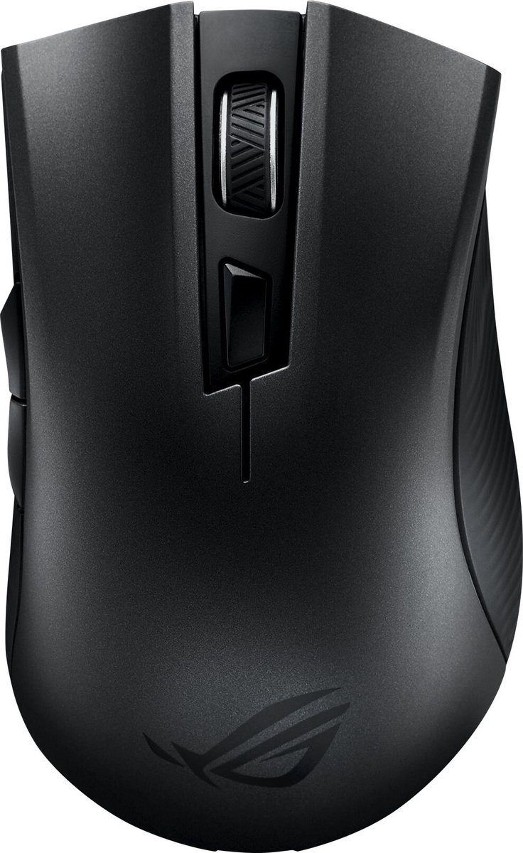 ASUS ROG Strix Carry muis RF draadloos + Bluetooth Optisch 7200 DPI Rechtshandig
