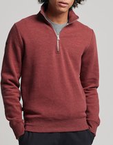 Superdry Heren Trui Kraagloze Vintage Logo top van biologisch katoen met rits
