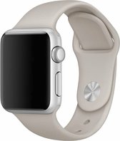 Rubberen sport bandje voor de geschikt voor Apple Watch 42mm - 44mm M/L - Lavender 1|2|3|4|5|6|7 | Watchbands-shop.nl