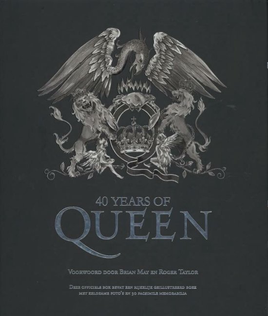 Cover van het boek '40 Years Of Queen' van Harry Doherty