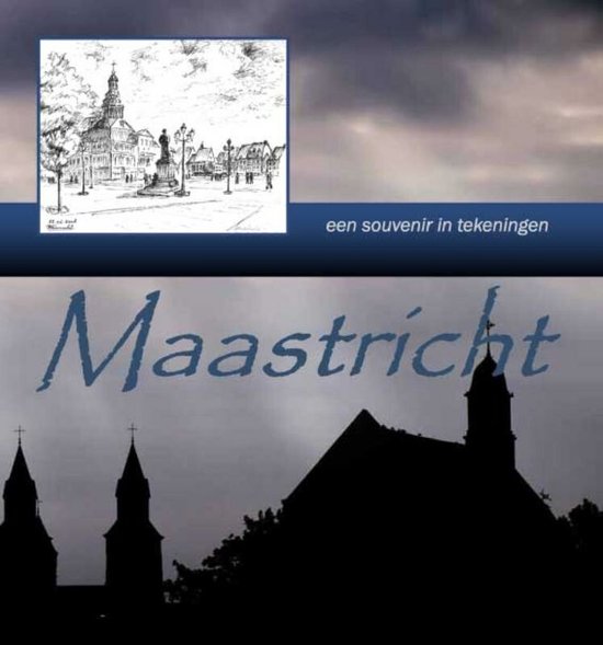 Cover van het boek 'Maastricht, souvenir in tekeningen' van P. Winnubst