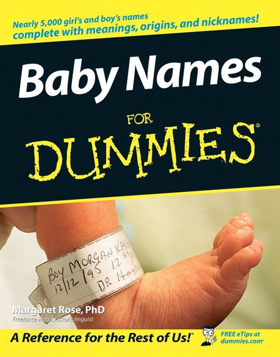 Baby Names For Dummies (ebook), C Rose 9781118069004 Boeken