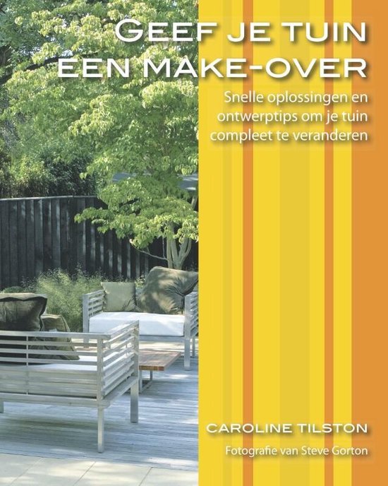 Cover van het boek 'Geef je tuin een make-over'