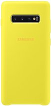 Samsung Silicone Cover - voor Samsung Galaxy S10 Plus - Geel