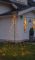 Star Trading Verlichte buiten kerstboom "Spiky" - 235cm