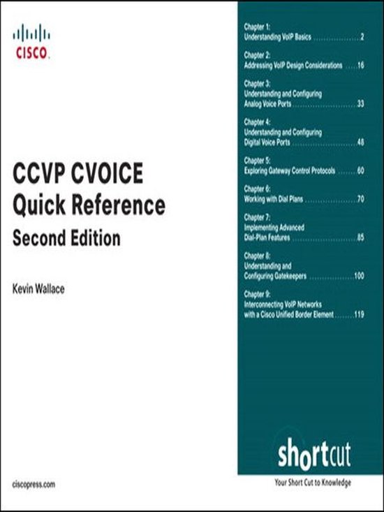 Quick Reference - CCVP CVOICE Quick Reference - cover