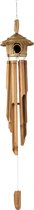 Windgong | hout | naturel | 26x26x (h)135 cm