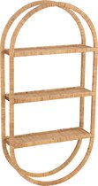 Muurrek | riet | naturel | 56x19.5x (h)110 cm