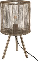 Tafellamp | metaal | bruin | 25.5x25.5x (h)45.5 cm