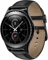 Samsung Gear S2 band leer SM-R732/R735 Zwart